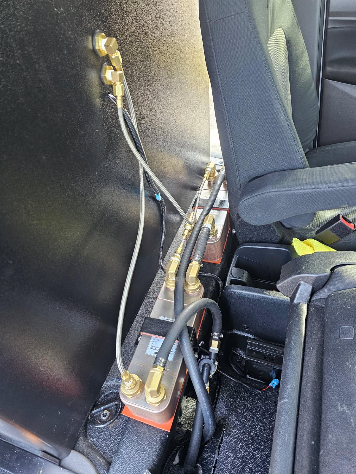 Heat exchanger install